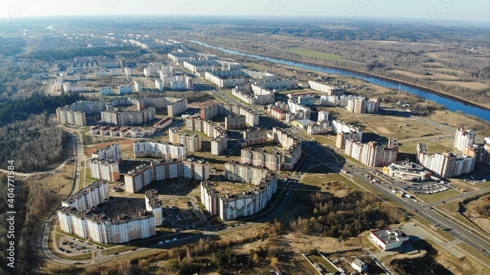 aerial view