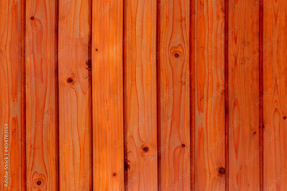 Fototapeta premium Old wood wall panel pattern. Natural interior brown wooden panel background and texture.