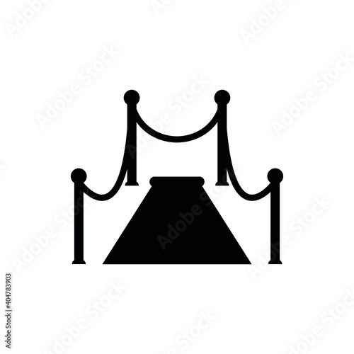 Red carpet icon vector eps event