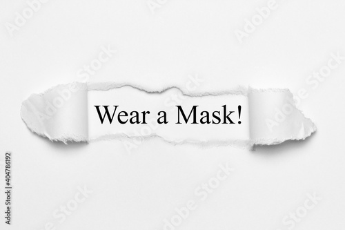 Wear a Mask!  photo