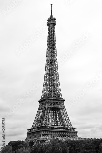 Fototapeta Naklejka Na Ścianę i Meble -  ymbol of France and Paris. Eiffel Tower.