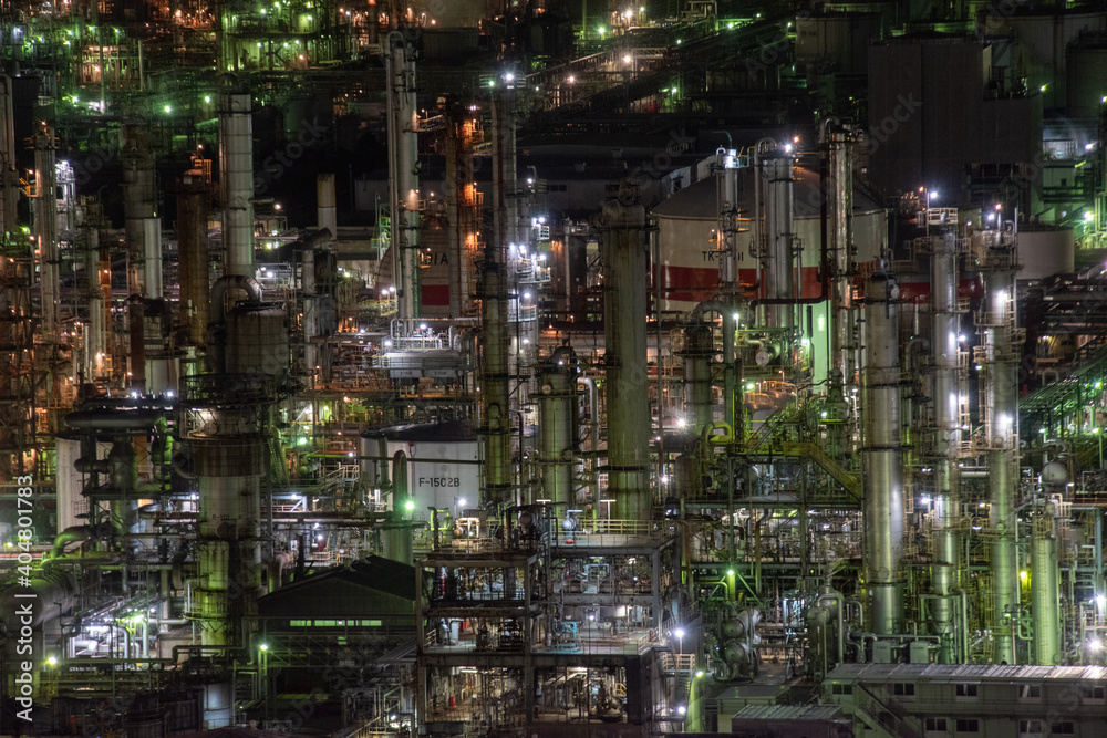 四日市工場夜景 四日市工場夜景