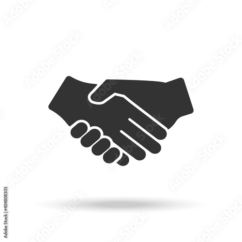 Handshake Icon fill flat icon