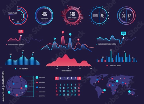 Monitoring dashboard template