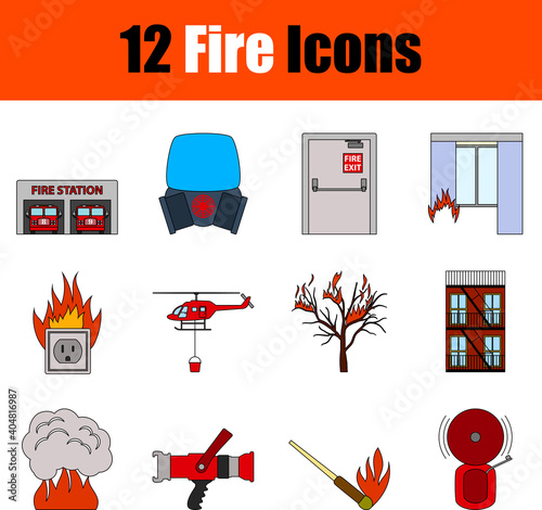 Fire Icon Set