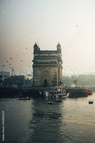 Canvas Print Mumbai gate of India During golden Hours ( Morning)