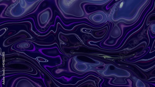 Abstract vibrant trippy background, with copy space, seamless loop background, 3d render