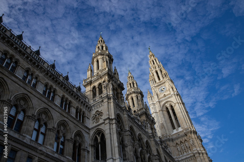 Das Rathaus in Wien, Österreich