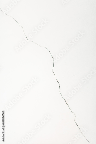 Картината върху платно Old wall with crack as a constructing background with copy space