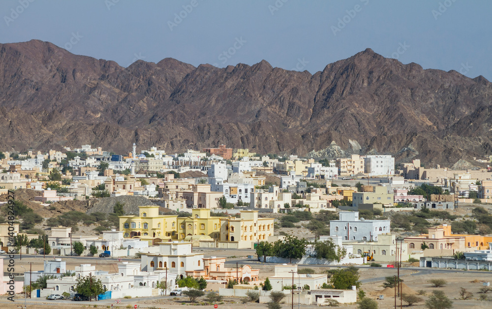 landscape mountains Oman