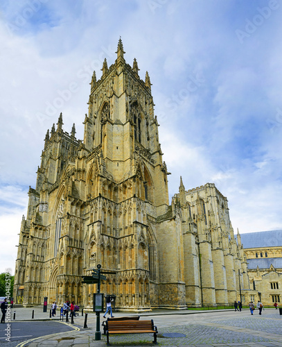 The Cathedral and Metropolitical Church of Saint Peter in York, commonly known as York Minster, is one of the largest of its kind in Northern Europe, England photo