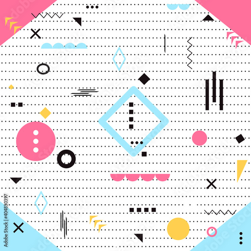 Funky background, modern design. Trendy funky background for wallpaper and banner. Useful for brochure, cover, card and backdrop. Funky background vector