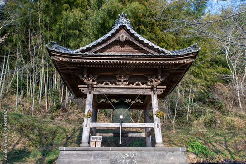 大分県臼杵市の臼杵石仏そばにある満月寺 photo