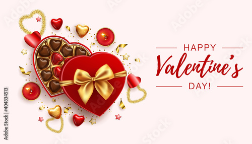 Valentines day banner