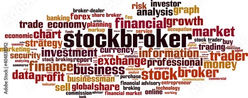 Stockbroker word cloud