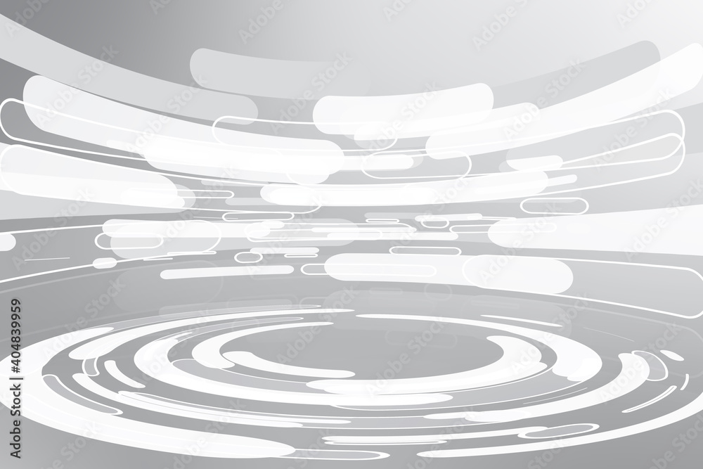 Obraz premium Futuristic connect technology background. Science light speed stream design.