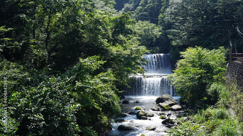 waterfall Hakone of japan