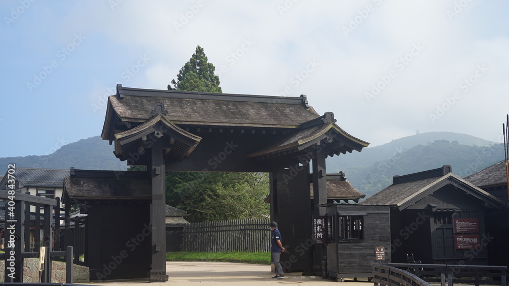 Japanese Hakone gate