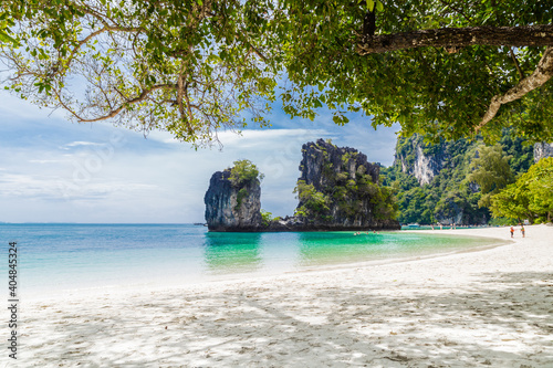 Tropical beach at Koh Hong island in Thailand