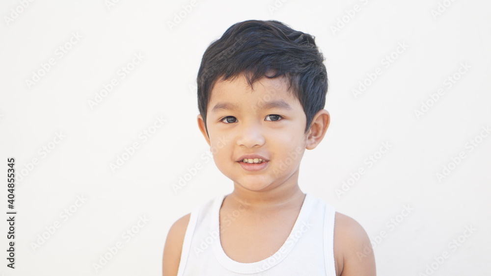 Portrait of cute happy boy close-up of smiley face little kid 2 year old. Portrait of cute happy boy close-up of smiley face little kid 2 year old.