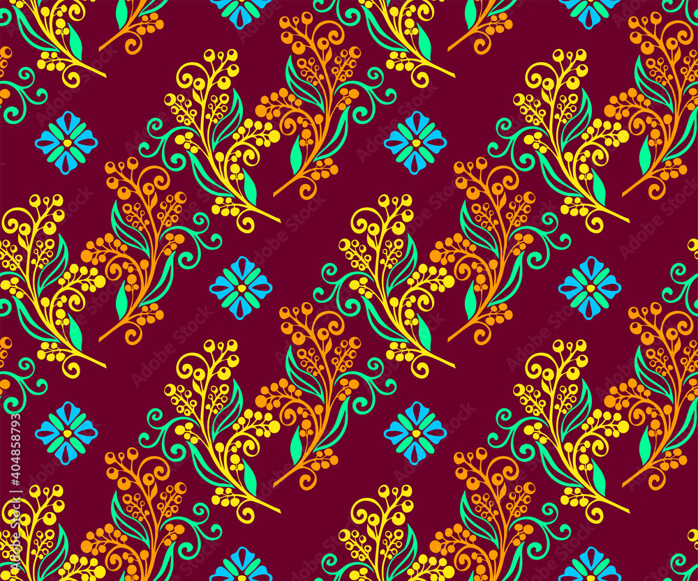 Vector ornamental hand drawing decorative background. Ethnic seamless pattern ornament. Vector pattern. Vector ornamental hand drawing decorative background. Ethnic seamless pattern ornament. Vector pattern.