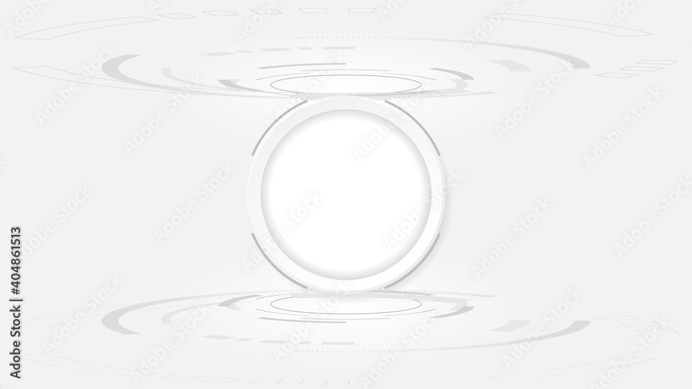 Grey white Abstract technology background,Hi tech digital connect, communication, high technology concept, science, technology background