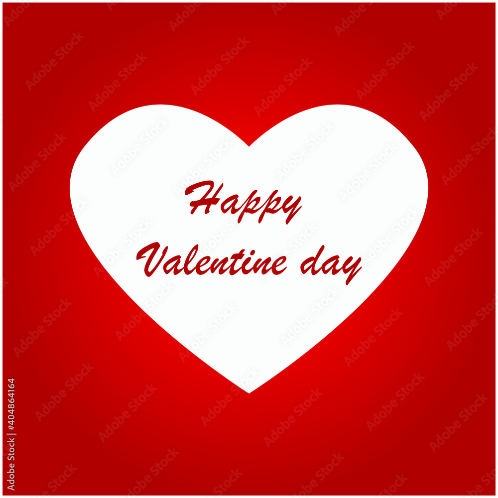 valentine card with heart valentine card with heart