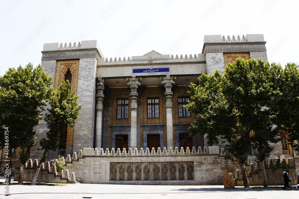 historical of buildings of Tehran