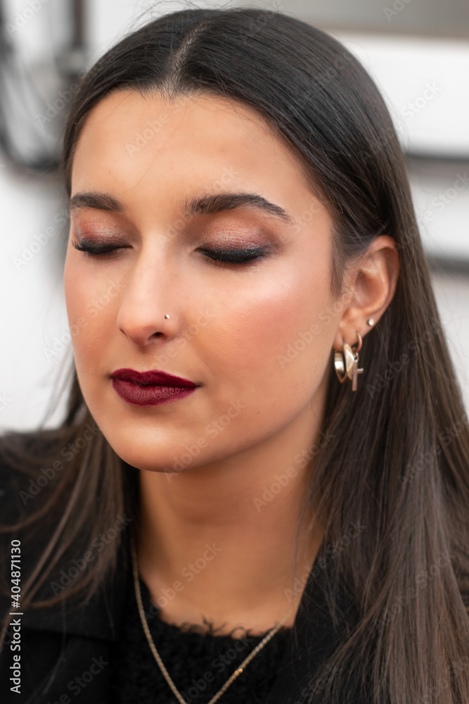 Obraz premium Maquillaje de mujer