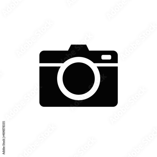 digital photo camera Vector icon illustration