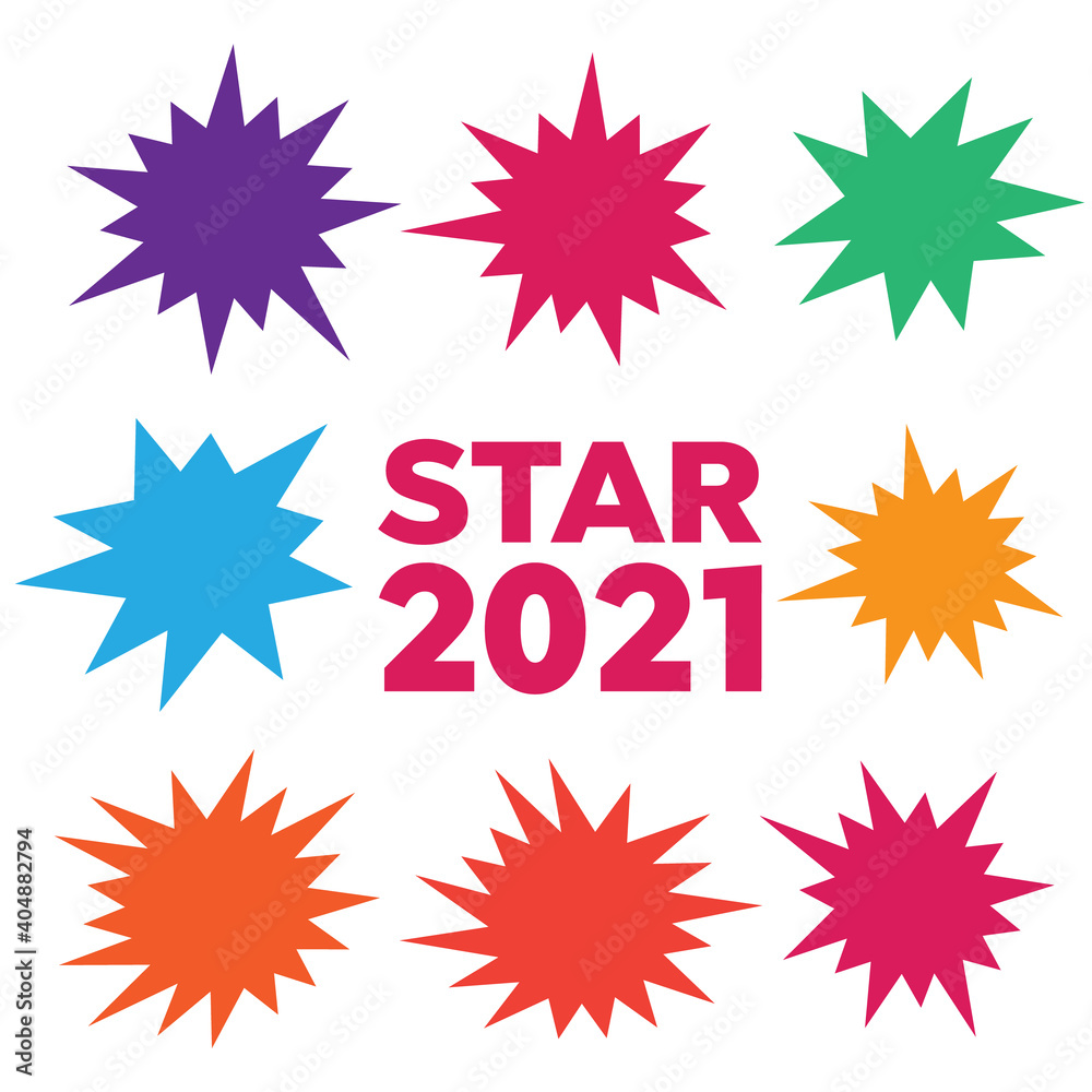 Starburst explosion comic shapes. Speech boom bubble Starburst explosion comic shapes. Speech boom bubble