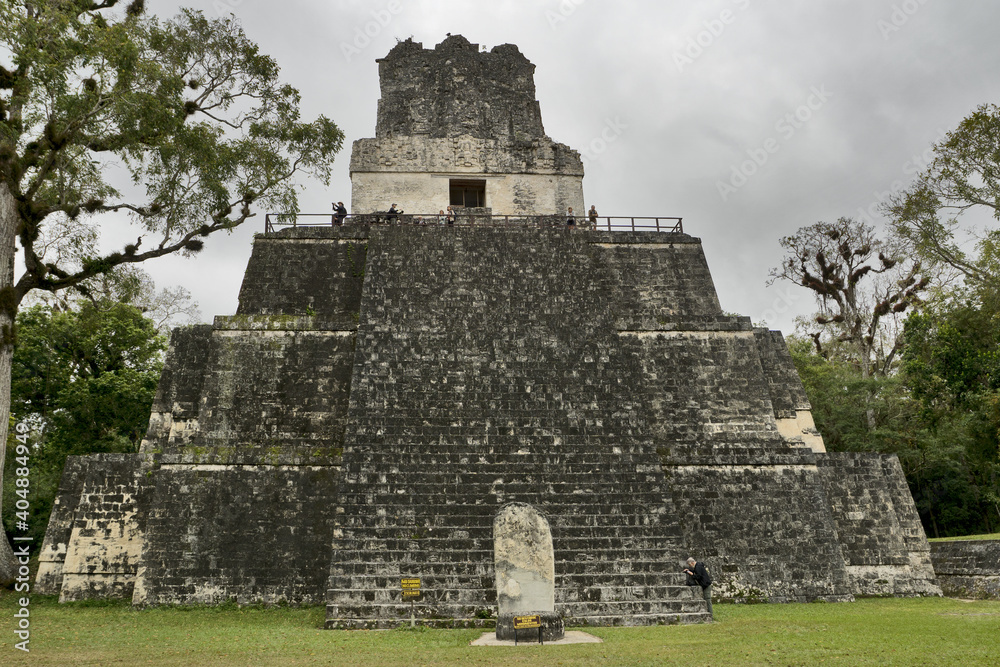 Tikal, Guatemala, Central America: National Park, UNESCO World Heritage. Mayan ruins/temple/pyramid Tikal, Guatemala, Central America: National Park, UNESCO World Heritage. Mayan ruins/temple/pyramid