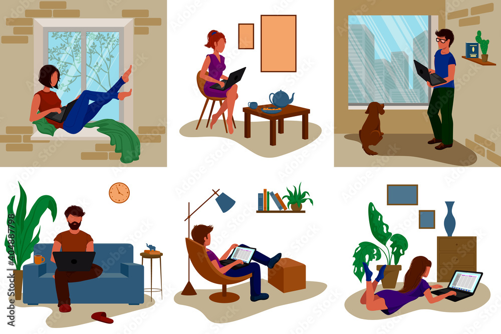 Distance learning or working around the world Distance learning or working around the world