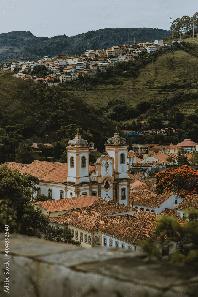 church on the hill - Ouro Preto, Brazil