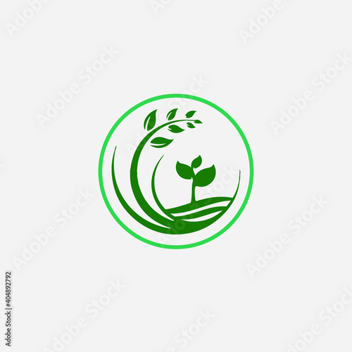 Agricultural firm logo design 