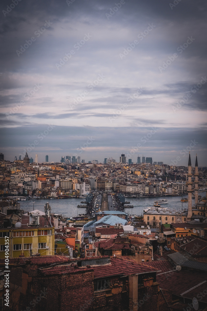 view of the city istanbul