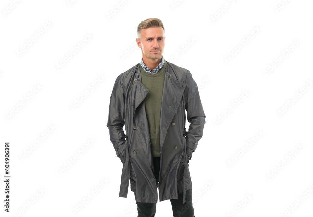 handsome and confident businessman in casual business style, male coat handsome and confident businessman in casual business style, male coat