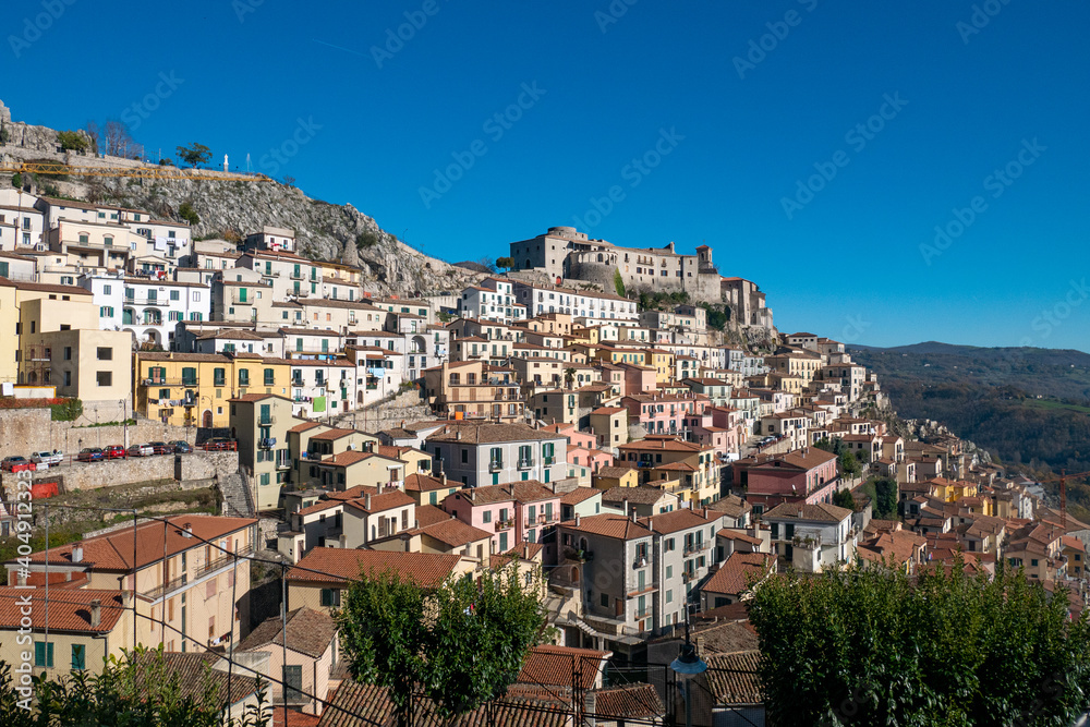 Muro Lucano, pequeña ciudad de la región de Basilicata, sur de Italia.