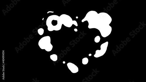 2D smoke cartoon animation. Hand-drawn frame-by-frame motion smoke effects with Alpha channel. Easy to use and customize. 25 fps Hookah smoke, exhaust pipe, cigarette, effect.