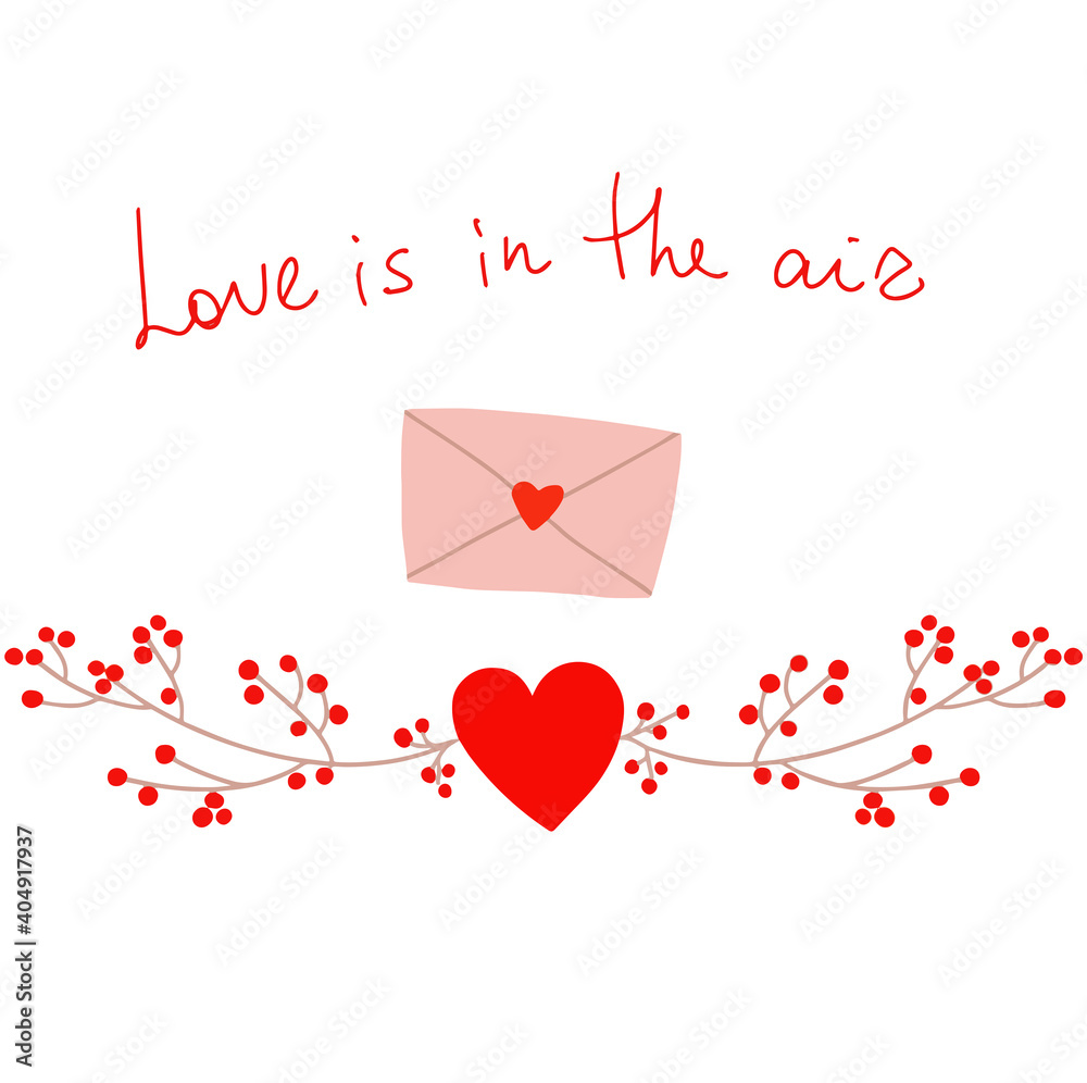 Love is in the air. Valentines day background with heart Design elements for Valentine's day.Vector illustration. Wallpaper, flyers, invitation, posters, brochure, Love is in the air. Valentines day background with heart Design elements for Valentine's day.Vector illustration. Wallpaper, flyers, invitation, posters, brochure,