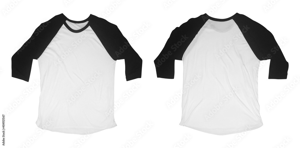 Ταπετσαρία Raglan 3/4 Sleeve Shirt Mockup