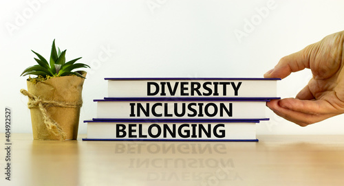 Εκτύπωση καμβά Diversity, inclusion and belonging symbol