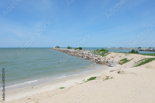 beach and sea