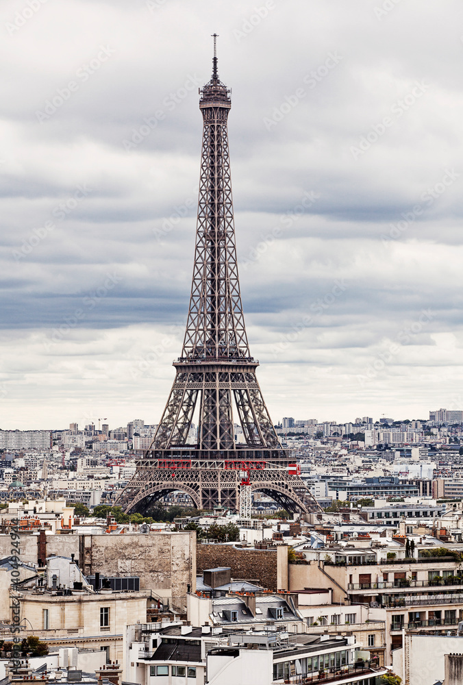 Eiffel Tower in Paris. France
