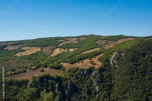 The landscape near Rocchette di Fazio near Semproniano in Grosseto Province, Tuscany, Italy  © dragoncello
