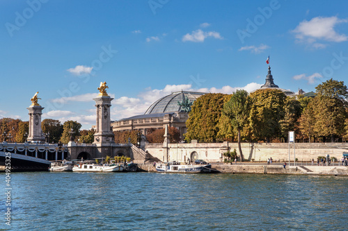 Pont Alexandre III in Paris, France