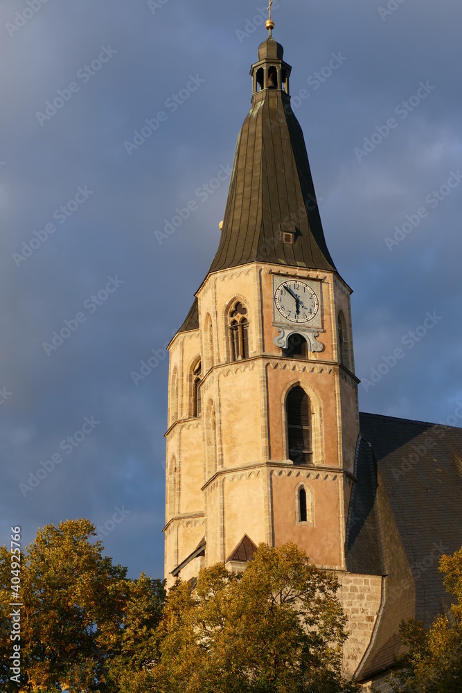Türme der St.-Blasii-Kirche in Nordhausen am Harz