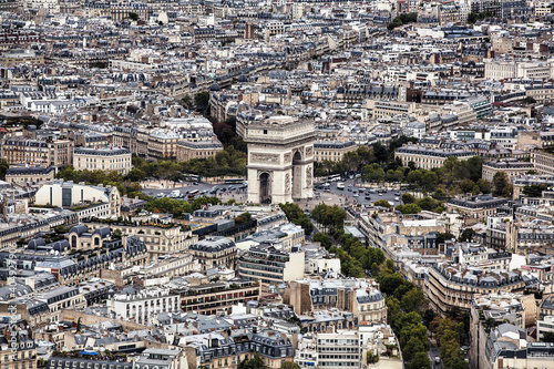 Paris. Aerial view of the capitals of France. © Radoslaw Maciejewski