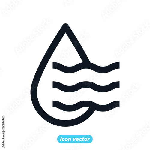 Dry air conditioning icon template color editable. Dry air conditioning symbol vector illustration for graphic and web design.