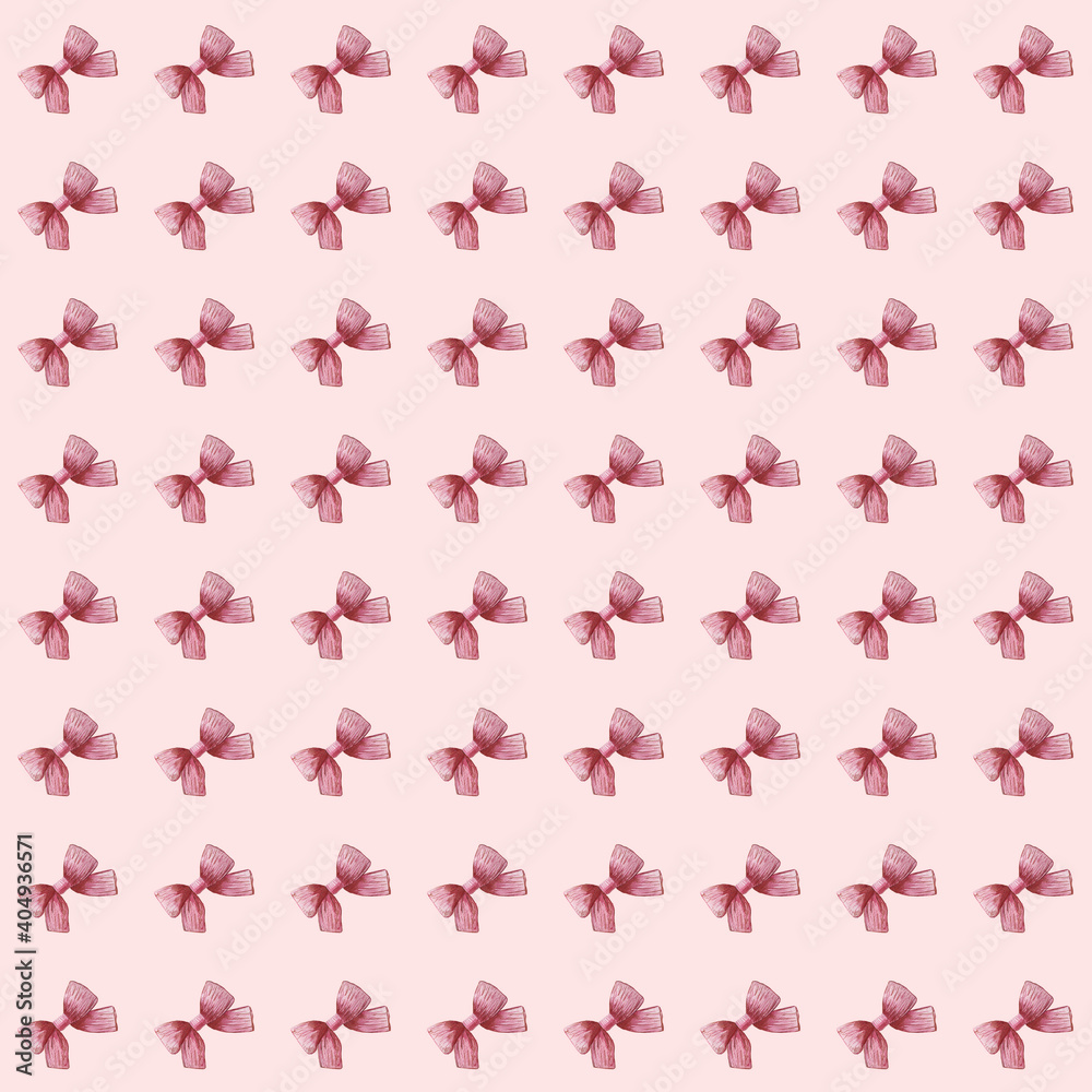 Watercolor seamless pattern on Valentine's day. Cute pattern for gift, postcard, digital paper Watercolor seamless pattern on Valentine's day. Cute pattern for gift, postcard, digital paper